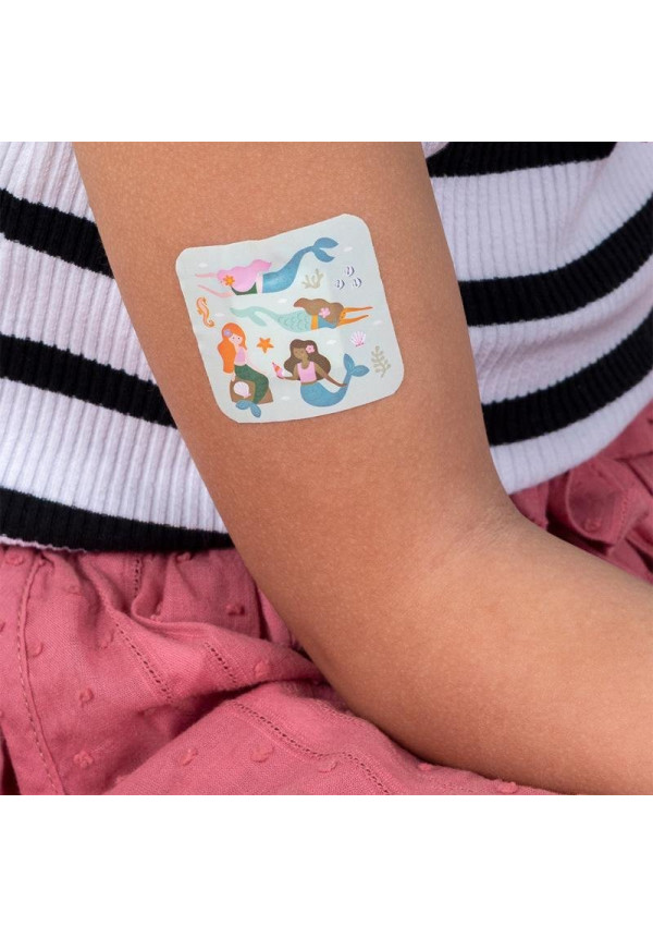 Tiritas infantiles en lata (30 uds) Sirenas