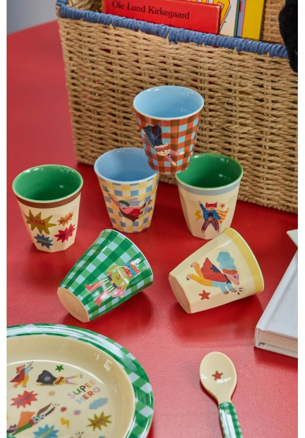 Vaso de melamina pequeño - Hero print