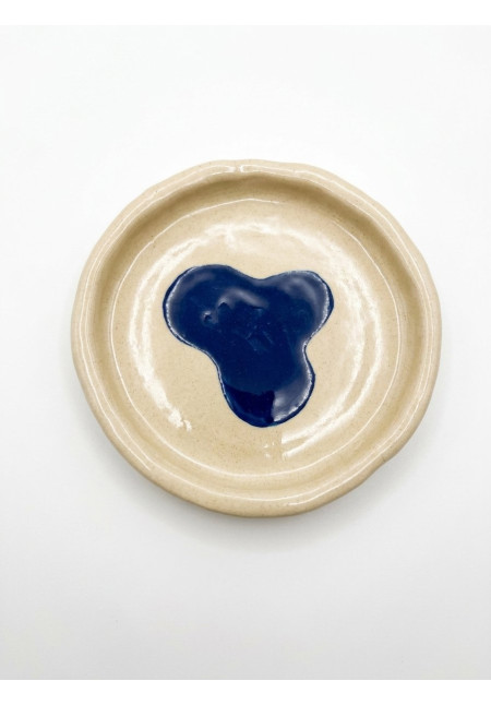 Plato forma azul Plato forma azul