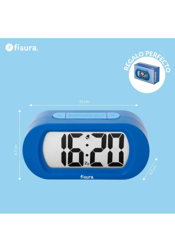 Reloj gummy azul