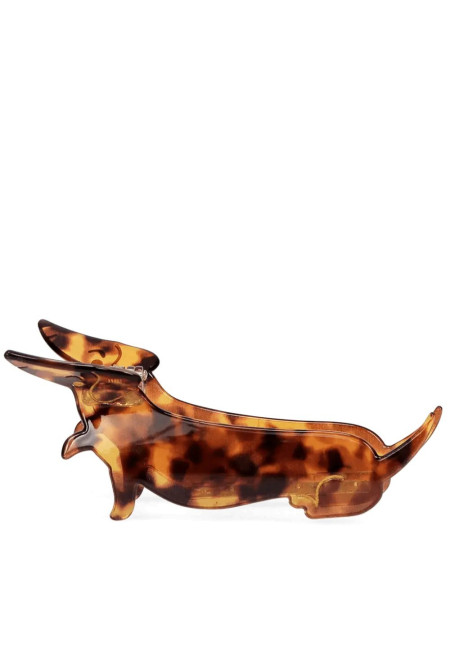 Pinza para el pelo Perro Salchicha