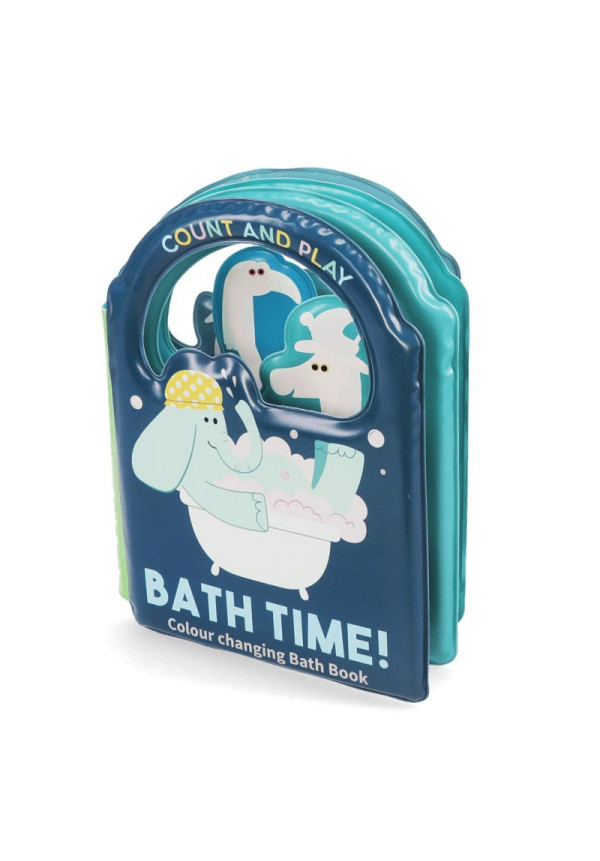 Libro de baño que cambia de color. Hora del baño